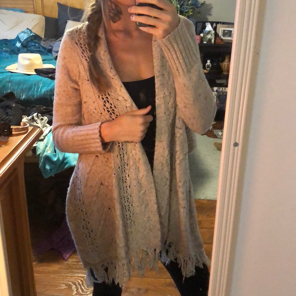 Angel of the North sweater cardigan